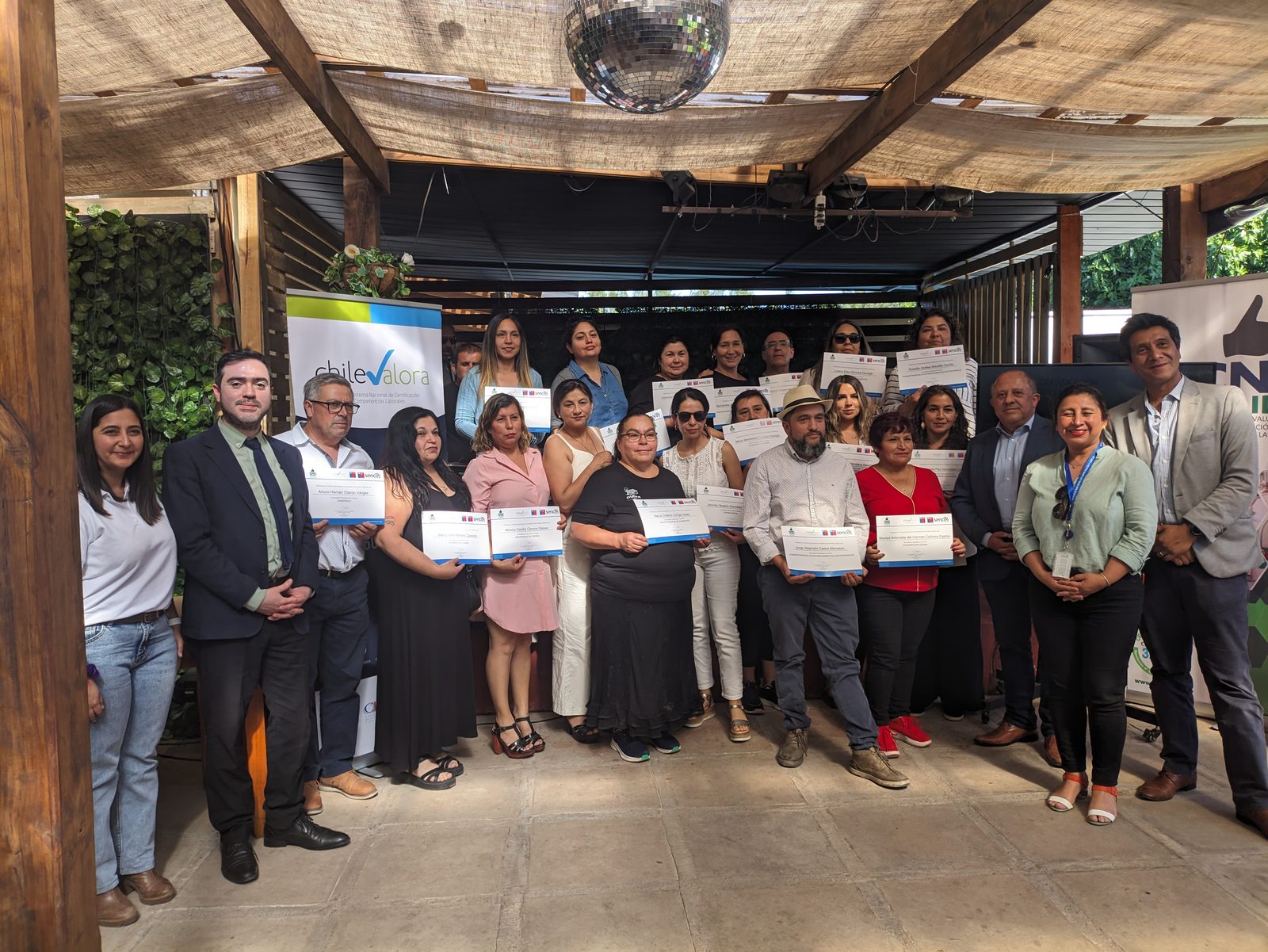 Certificamos a 35 personas del sector gastronómico en la región de O’Higgins